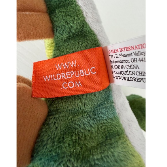 Wild Republic Stegosaurus Dinosaur Plush Spikes Stuffed Animal Toy 10" - Picture 5 of 6